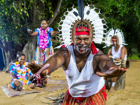 Tjapukai Aboriginal Cultural Park - Redcliffe Tourism 1