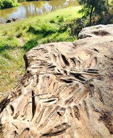 Terramungamine Rock Grooves - Redcliffe Tourism 0