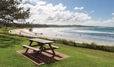 Woolgoolga Beach And Headland - Redcliffe Tourism 0
