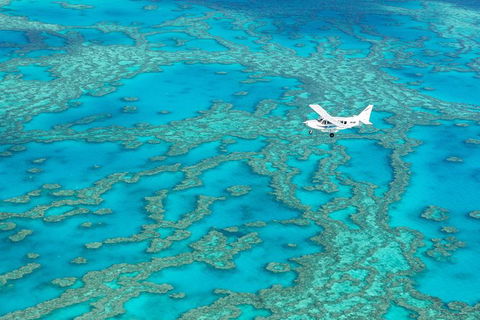 Scenic Flight - Great Barrier Reef, Heart Reef, Whitehaven Beach & Hill Inlet! - Redcliffe Tourism 0