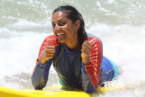 Surfing Lesson At Cheyne Horan School Of Surf On The Gold Coast - Redcliffe Tourism 0