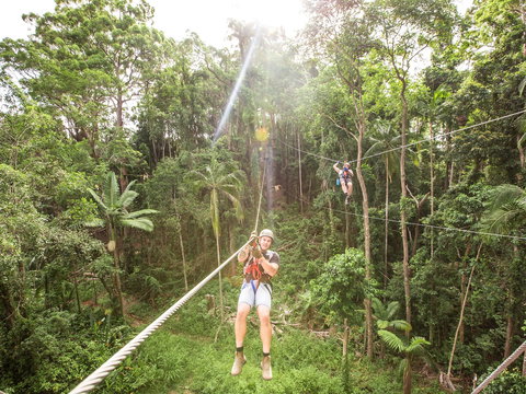 TreeTop Challenge - Sunshine Coast - Redcliffe Tourism 2