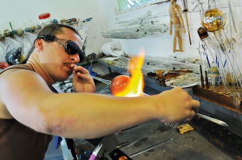 Alan Ussher Glassblowing Studio - Redcliffe Tourism 0