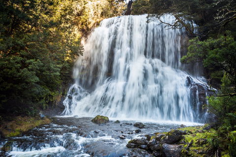 Bridal Veil, Champagne And No Name Falls - Redcliffe Tourism 0
