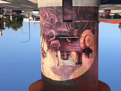 Kadina Water Tower Mural - Redcliffe Tourism 2