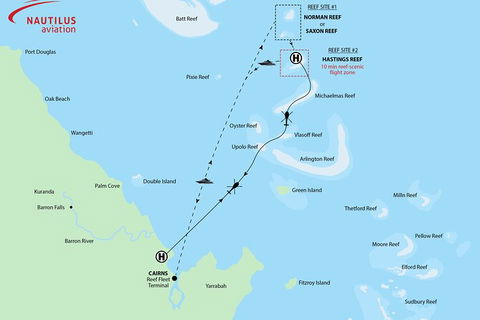 Great Barrier Reef Scenic Helicopter Tour And Cruise From Cairns - Redcliffe Tourism 6