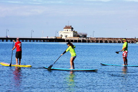 Private Stand-Up Paddle Board Lesson At St Kilda - Redcliffe Tourism 0