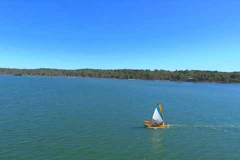 Sailing Kayak Adventure Through The Peel Harvey Estuary - Redcliffe Tourism 5