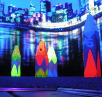 Family Fun Centres Black Light Mini Golf - Redcliffe Tourism