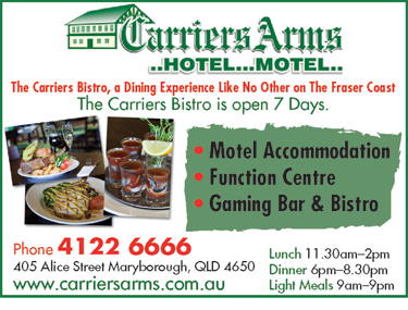 Carriers Arms Hotel Motel - Redcliffe Tourism 5
