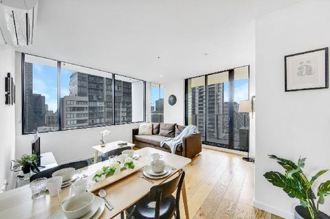 A Stylish 2BR CBD Apt With Beautiful City Views - Redcliffe Tourism 5