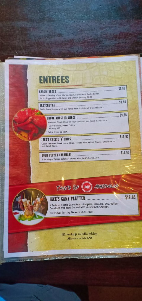 Outback Jacks Bar & Grill Northbridge - Redcliffe Tourism 12