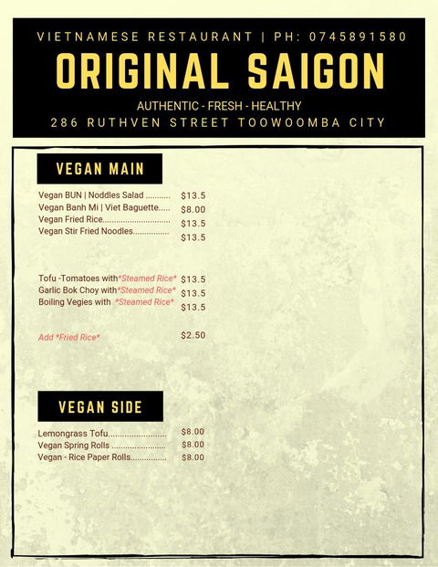Original Saigon - Redcliffe Tourism 2