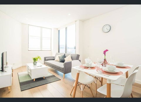 Gorgeous Modern Brand New Two Bedroom Apartment With Large Lounge And Private Garden View Balcony - Redcliffe Tourism 0
