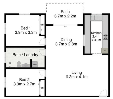 Spacious 2 Bedroom Beach Side Apartment - Close To Shopping Centre With Coles, Health Food Shop, Sushi, Pizza, Cafes, Hairdresse - Redcliffe Tourism 2