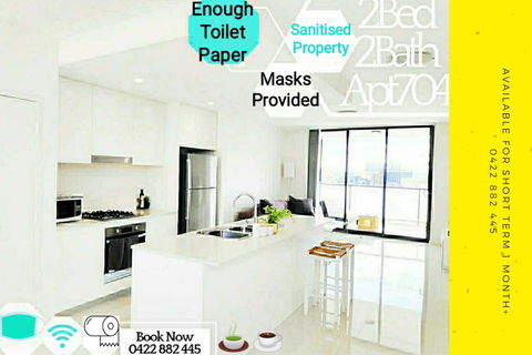 Stylish Liverpool 2Bed 2Bath Apartment -Skyline Views! -Masks Provided - Redcliffe Tourism 0
