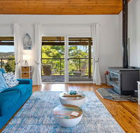 Stylish Renovated Home - Ocean Views - Fireplace - Redcliffe Tourism
