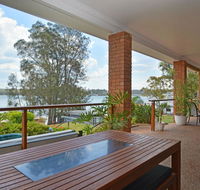 The House on the Lake  Fishing Point Lake Macquarie - honestly put the line in and catch fish - Redcliffe Tourism
