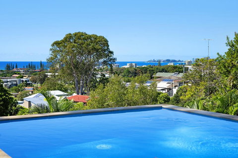 THE VIEW, TUGUN - 4 Bedrooms - Sea Views - Private Heated Pool - Redcliffe Tourism 0