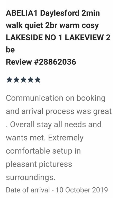 Abelia Cottages SPA LAKESIDE COTTAGE NO 1 - Redcliffe Tourism 3