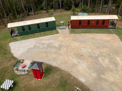 Nambucca Valley Train Carriages - Redcliffe Tourism 1