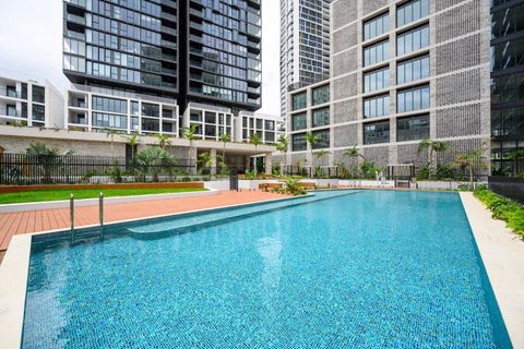 Olympic Park Stylish Apt With Gym Pool Good View - Redcliffe Tourism 2