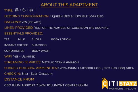 Perfectly Located Modern Apartment - Canberra CBD - Redcliffe Tourism 2