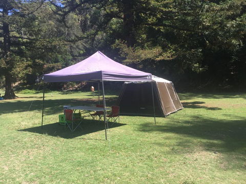 Basin Ku-ring-gai Campsite Set Up - Redcliffe Tourism 0