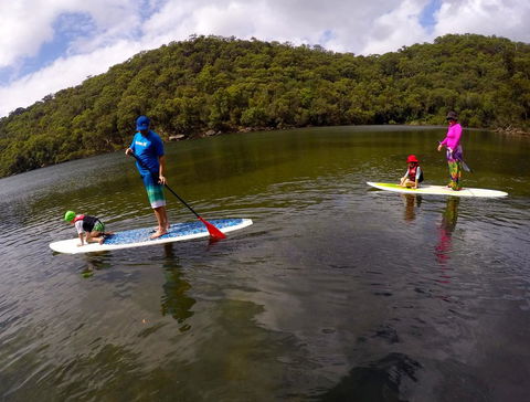 Basin Ku-ring-gai Campsite Set Up - Redcliffe Tourism 2