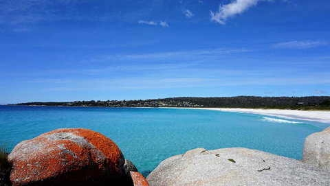 BAY OF FIRES BEACH SHACK Ocean Views From A Modern Beachhouse - Redcliffe Tourism 3