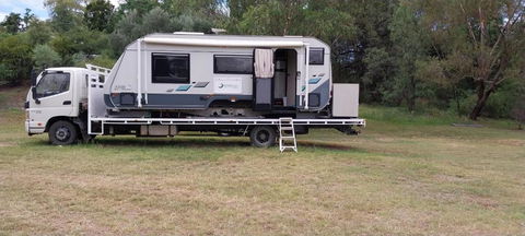 RV Caravan In Rural Setting On Edge Of Town Close To AgQuip - Redcliffe Tourism 1