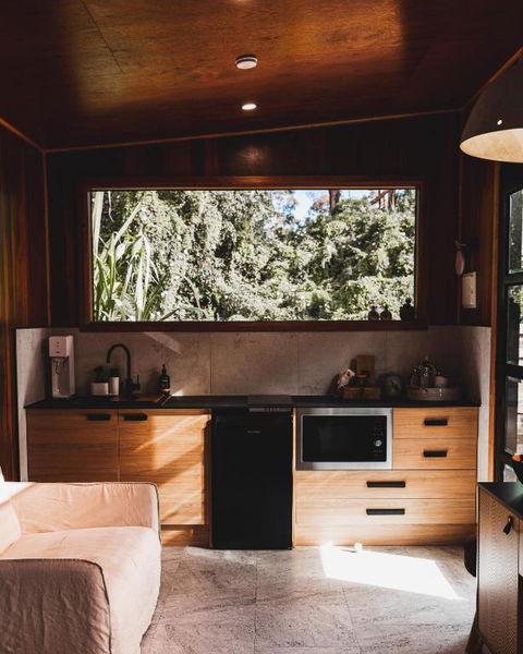 Tiny Home, Outdoor Bath, Infrared Sauna, Fire Pit - Redcliffe Tourism 1