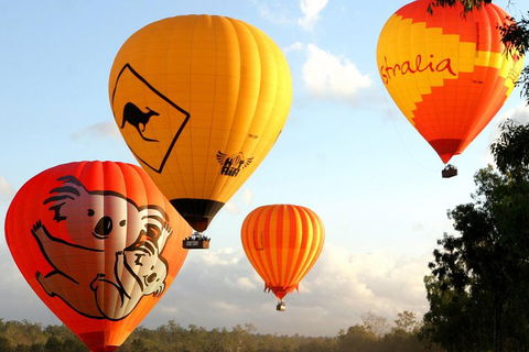 Natural Bridge & Springbrook Waterfalls Tour + Hot Air Balloon With Breakfast - Redcliffe Tourism 0