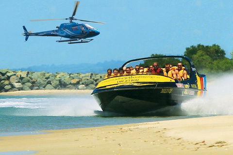 Jet-Boat Ride And Helicopter Flight From The Gold Coast - Redcliffe Tourism 3