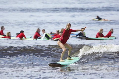 Group Surfing Lessons Kool Katz 1 Day - Redcliffe Tourism 5