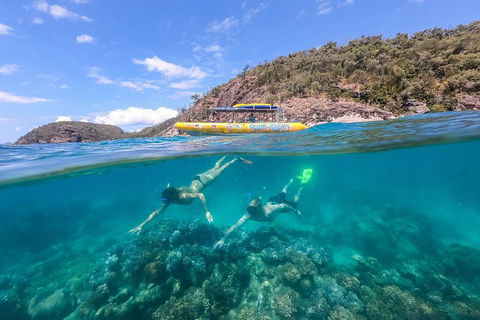 Great Barrier Reef Scenic Flight And Ocean Rafting Whitehaven Beach Day Trip - Redcliffe Tourism 0