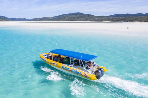 Great Barrier Reef Scenic Flight And Ocean Rafting Whitehaven Beach Day Trip - Redcliffe Tourism 5